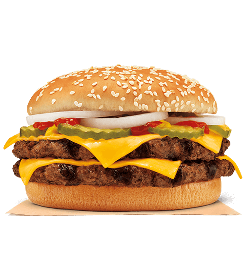 Double Quarter Pound King BURGER KING®